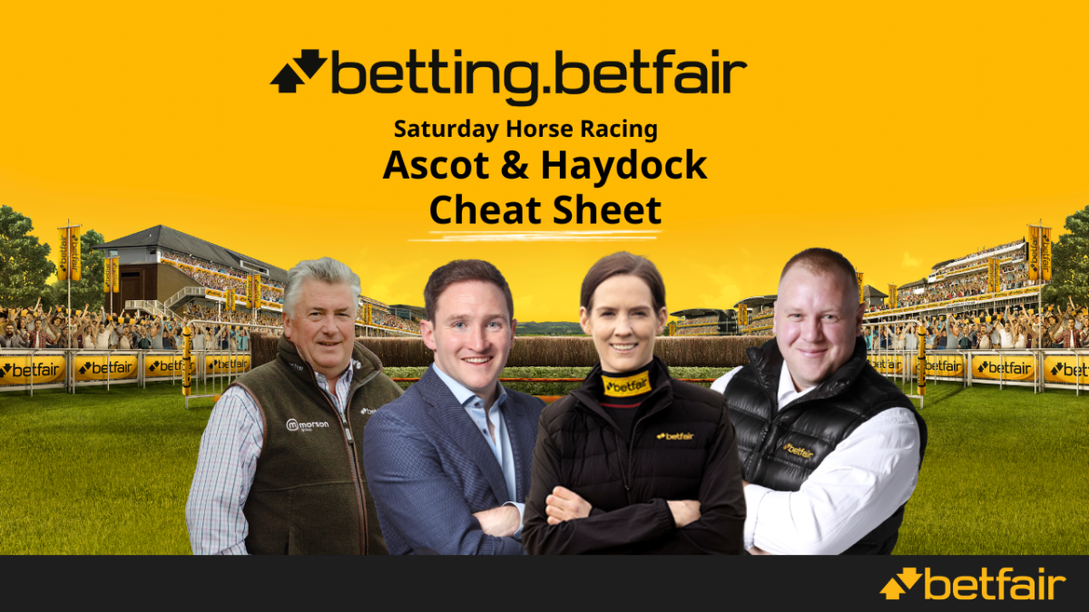 Horse racing tips from the Betfair Saturday cheat sheet
